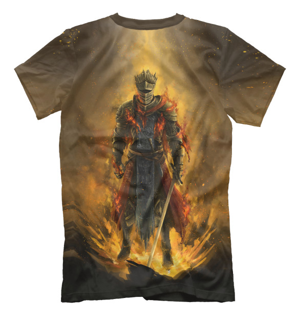 Футболка для мальчиков с изображением Dark Souls цвета Белый