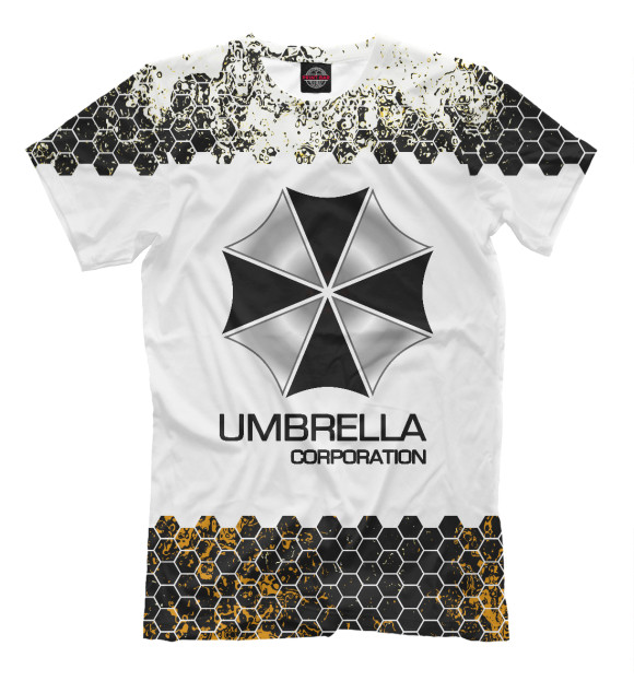 Футболка для мальчиков с изображением Umbrella Corp | Serial цвета Белый