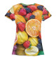 Женская футболка Фрукты и ягоды