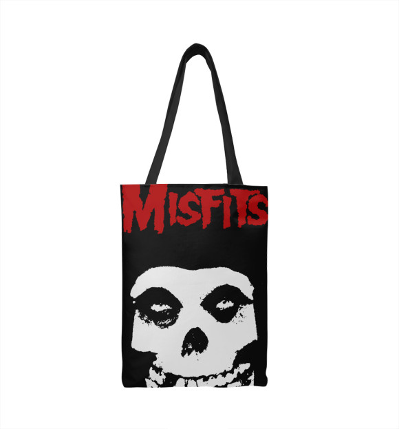 Сумка-шоппер с изображением The Misfits цвета 