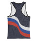 Женская майка-борцовка Tricolour Line