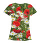 Женская футболка Полевые цветы