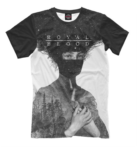 

Футболки Print Bar, Молочно-белый, Royal Blood