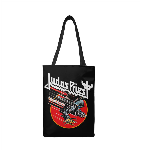 Сумка-шоппер с притом Judas Priest цвета  Сумка-шоппер с изображением Judas Priest цвета