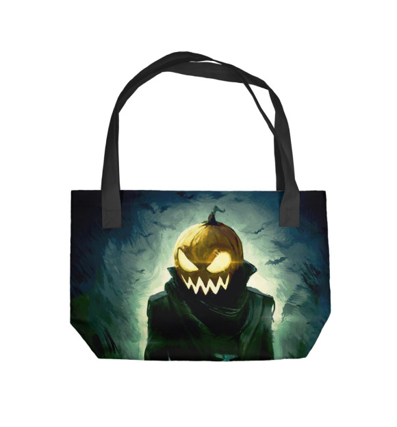 Пляжная сумка с изображением Halloween цвета 