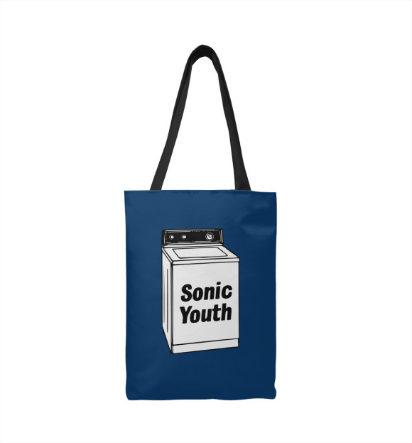 Сумка-шоппер с изображением Sonic Youth цвета 