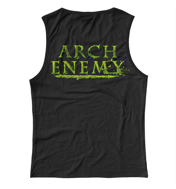 Майка для девочки с изображением Arch Enemy цвета Белый