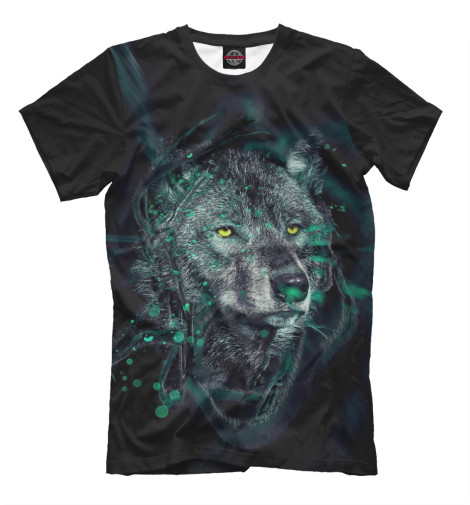 

Футболки Print Bar, Черный, Оборотень