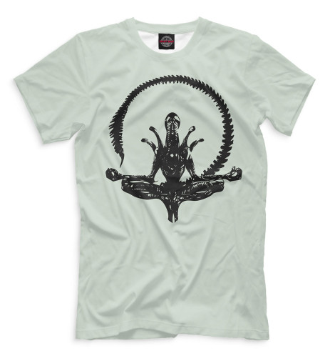 

Футболки Print Bar, Бежевый, ОМ Alien