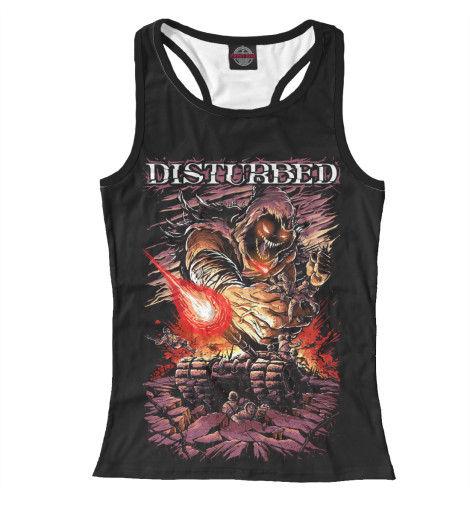 

Майки борцовки Print Bar, Белый, Disturbed