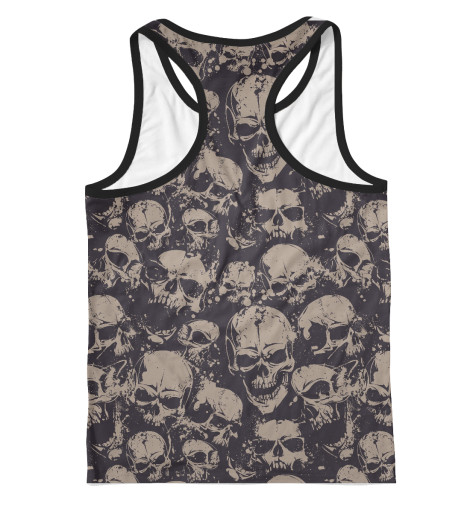 

Майки борцовки Print Bar, Белый, Череп