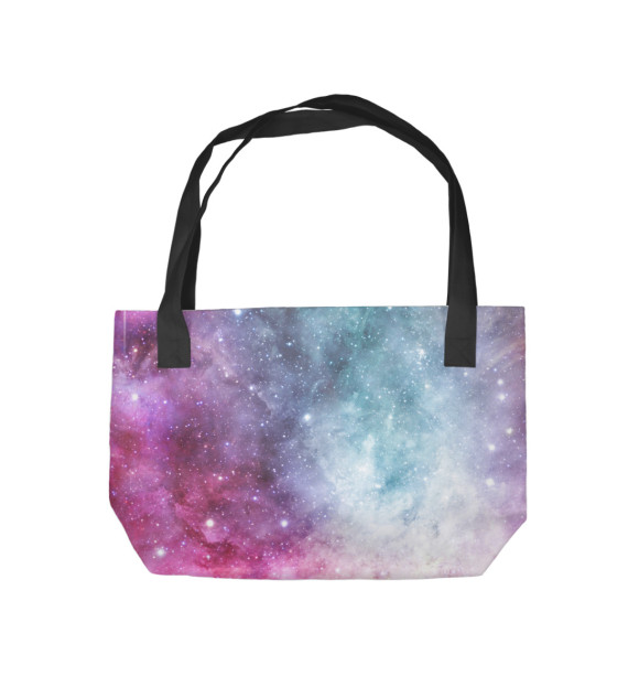 Пляжная сумка с изображением Pusheen Единорожка цвета 