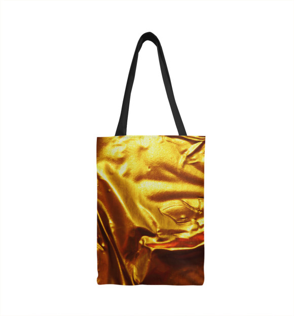 Сумка-шоппер с изображением Золотая фольга цвета 