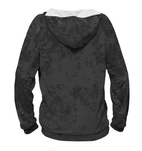 Женское худи с изображением Не лыком шит цвета Белый