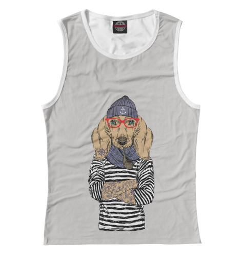 

Майки Print Bar, Белый, Таксы Boy and Girl