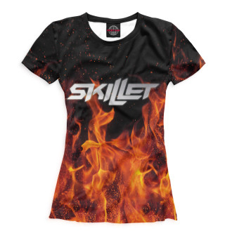 Женская футболка Skillet