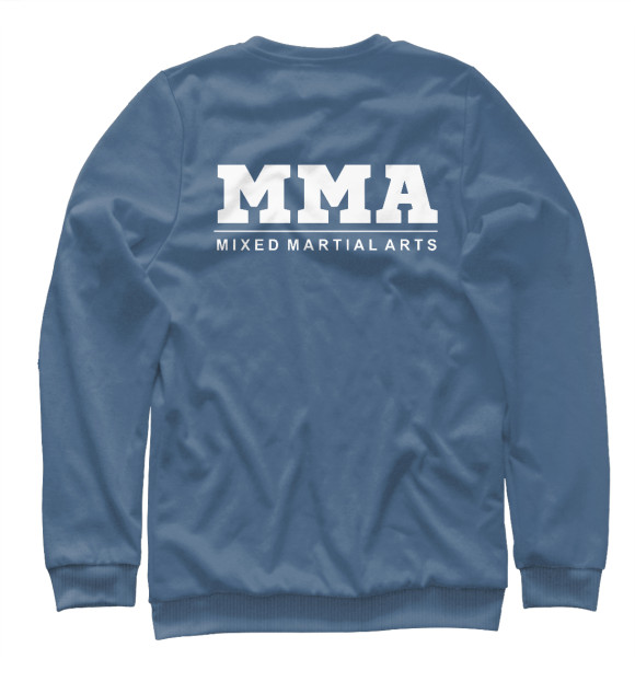 Свитшот для девочек с изображением Mixed Martial Arts цвета Белый