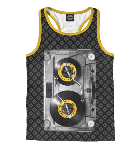 

Майки борцовки Print Bar, Белый, DJ Tape
