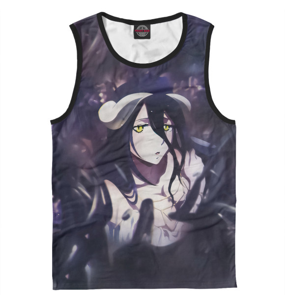 Мужская майка с изображением Overlord цвета Белый