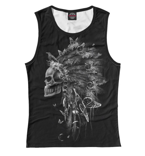 

Майки Print Bar, Белый, Индеец