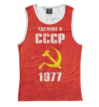 Майка для девочки Сделано в СССР 1977