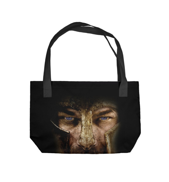 Пляжная сумка с изображением Спартак цвета 