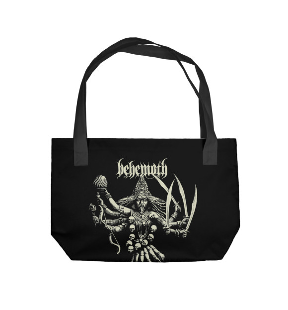 Пляжная сумка с изображением Behemoth цвета 