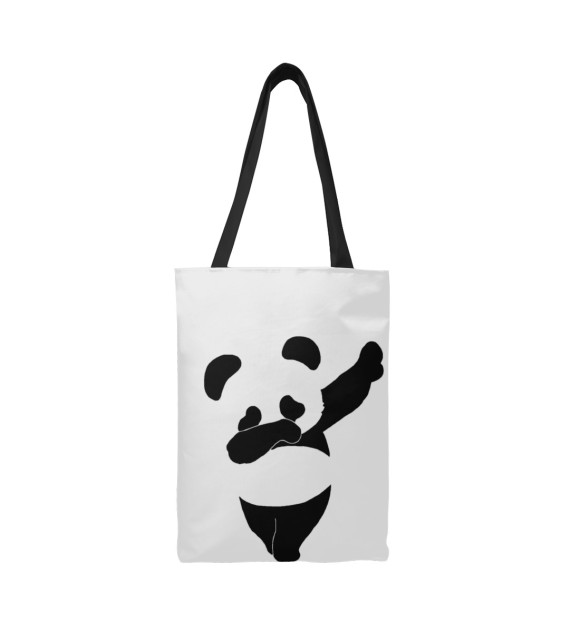 Сумка-шоппер с изображением Панда цвета 
