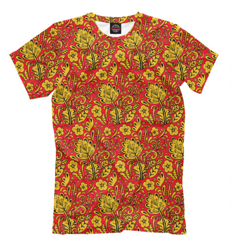 

Футболки Print Bar, Светло-коричневый, Хохлома