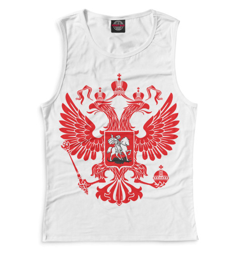 

Майки Print Bar, Белый, Двуглавый орел