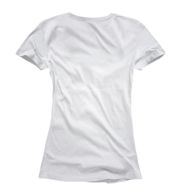 Женская футболка с изображением Я люблю Санкт-Петербург цвета Белый