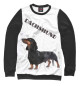 Свитшот для девочек Dachshund