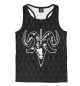 Мужская майка-борцовка Satanic Goat