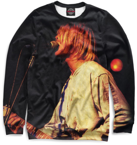 

Свитшоты Print Bar, Белый, Kurt Cobain