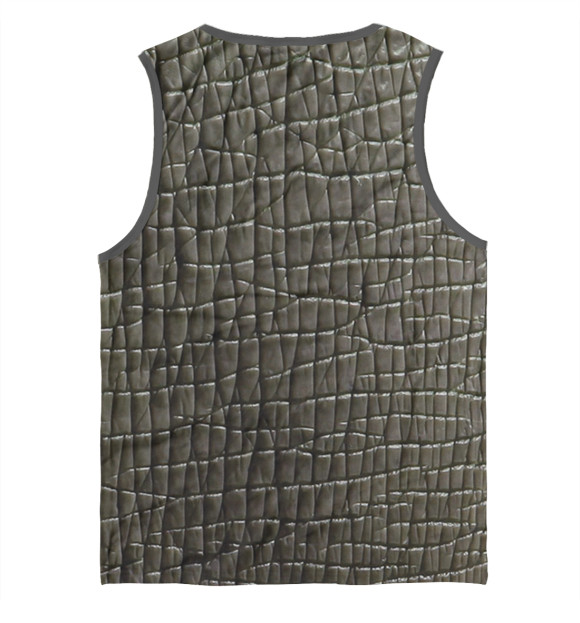 Майка для мальчика с притом Носорожа цвета Белый Майка для мальчика с изображением Носорожа цвета Белый