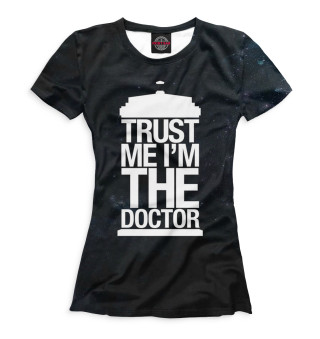 Женская футболка Доктор Кто