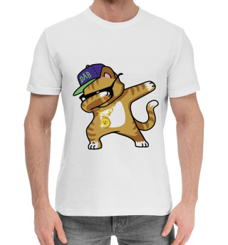 Хлопковая футболка для мальчиков Cat dab