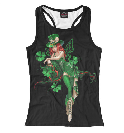 

Майки борцовки Print Bar, Белый, Фея удачи