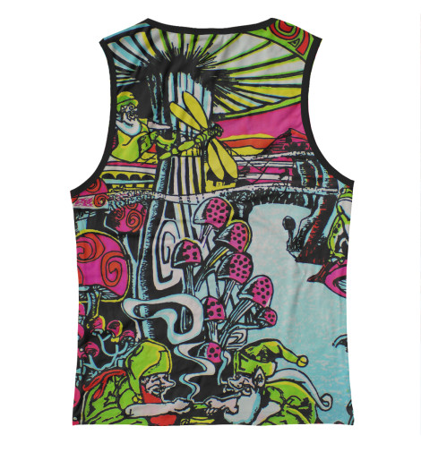 

Майки Print Bar, Белый, Гриб