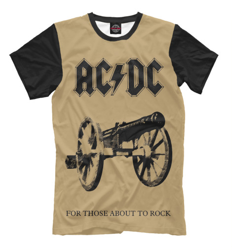 Футболки Print Bar AC/DC популярная музыкальная рок группа ac dc памятная монета из сплава настольное украшение поделки фотоподарок
