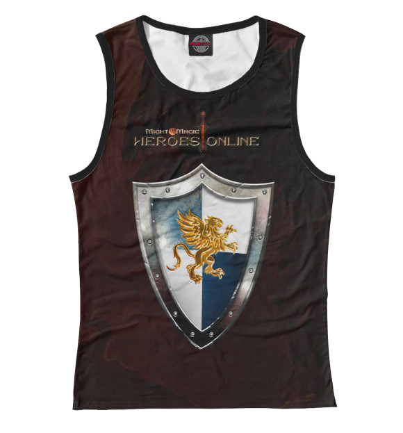 Майка для девочки с изображением Heroes of Might and Magic Online цвета Белый