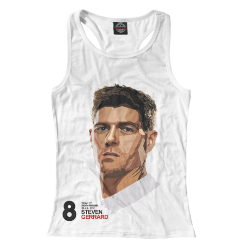

Майки борцовки Print Bar, Белый, FC Liverpool Steven Gerrard