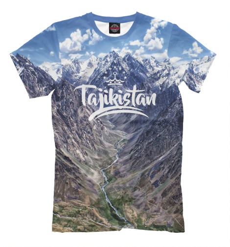 футболки print bar таджикистан крыша мира Футболки Print Bar Таджикистан