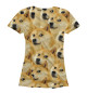 Женская футболка Doge