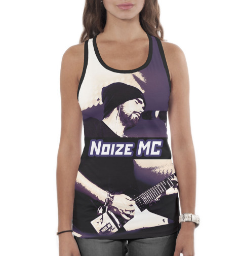 

Майки борцовки Print Bar, Белый, Noize MC