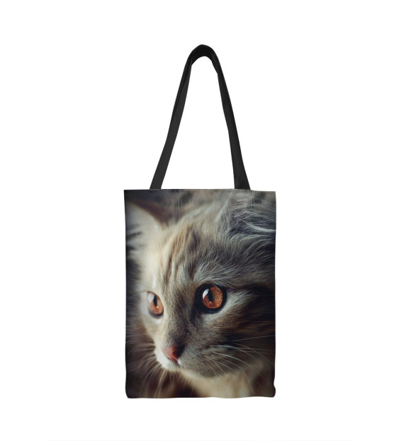 Сумка-шоппер с изображением Классный кот цвета 