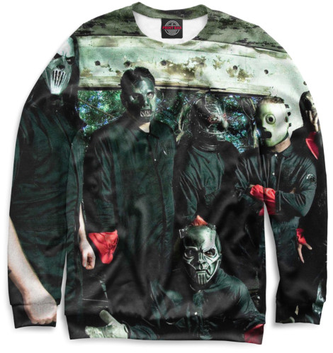 

Свитшоты Print Bar, Белый, Slipknot