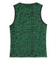 Майка для девочки Abstract Wolf Green