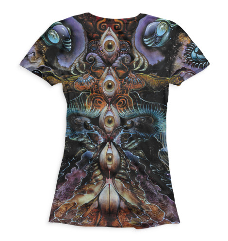 

Футболки Print Bar, Белый, Psychedelic