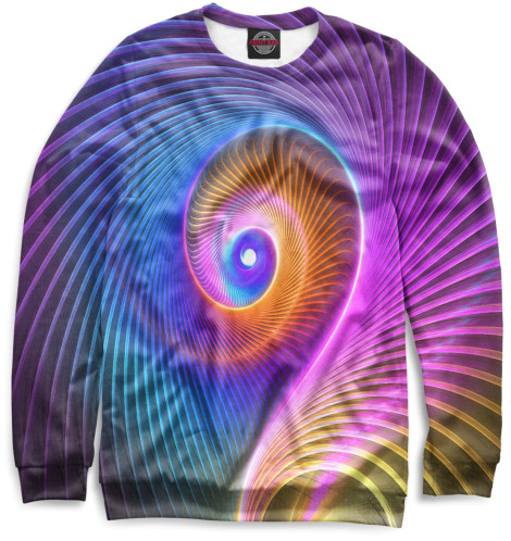 

Свитшоты Print Bar, Белый, Psychedelic